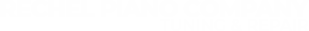 Rechel Piano Company Logo